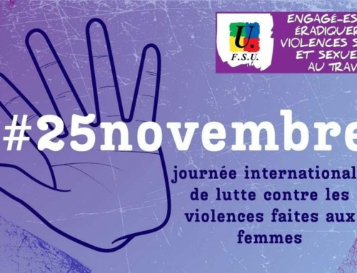 Le 25 novembre contre les violences faites aux femmes