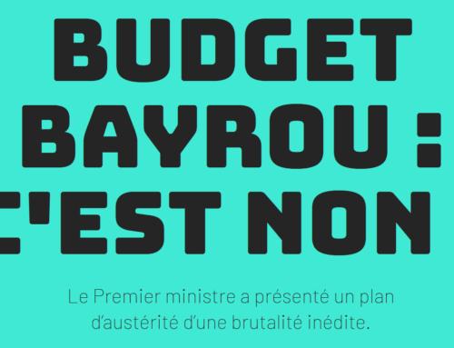Budget Bayrou : « les sacrifices pour le monde du travail ça suffit ! »