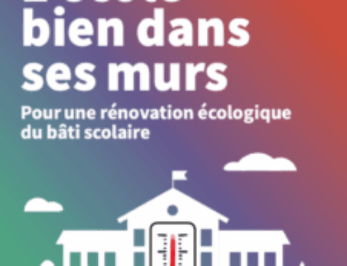 L’école bien dans ses murs : pour une rénovation écologique du bâti scolaire!